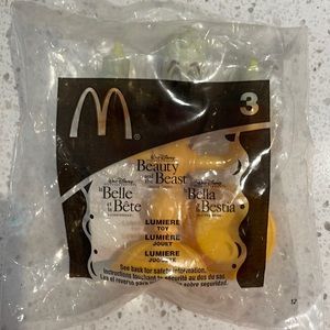 NWT - McDonald’s Happy Meal toy - Beauty & The Beast (2002)